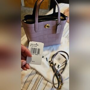 Coach willow tote 24 croc-embossed